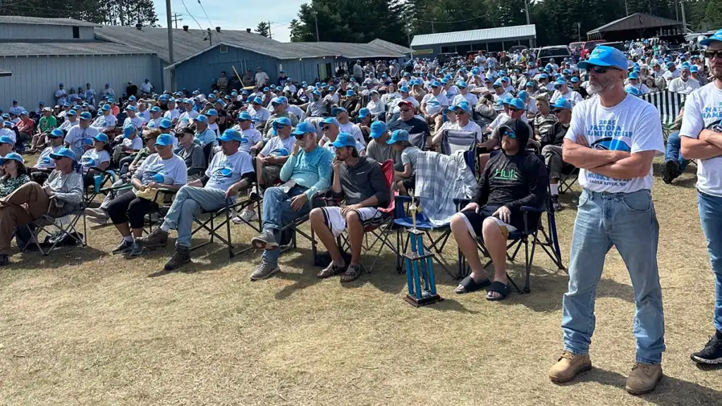 National Championship Musky Open crowd