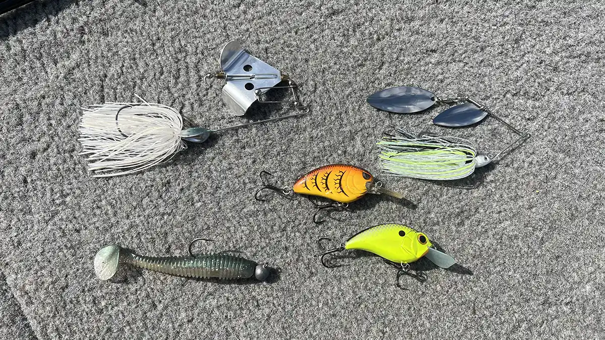 What Lures Were Throwing in October