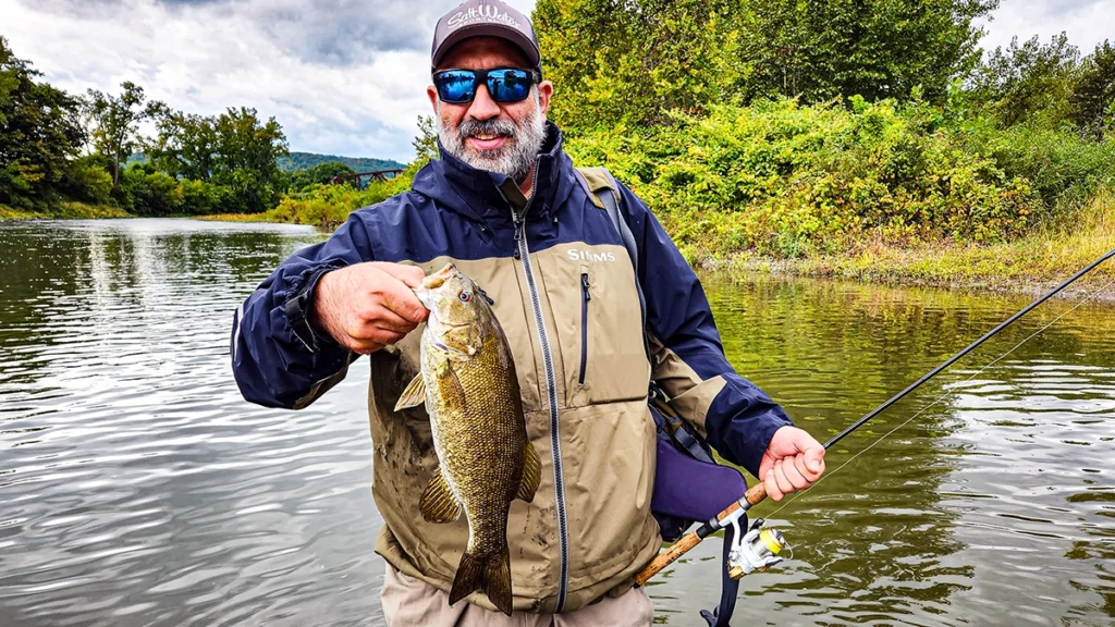 fishing for bass in creeks