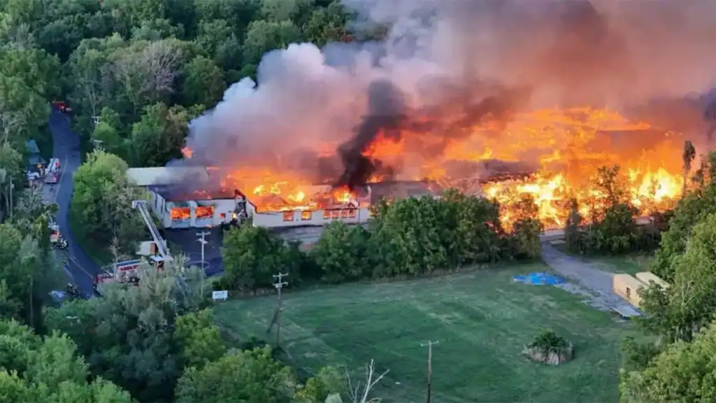 factory fire