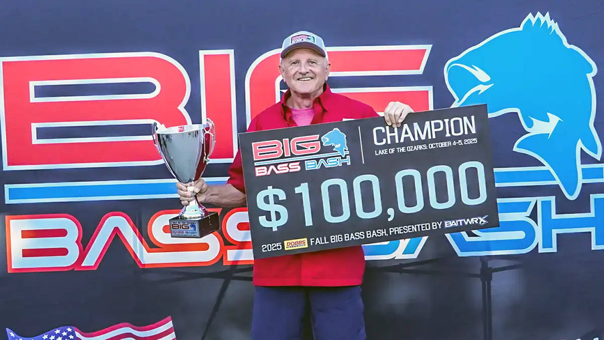 October 2025 Big Bass Bash winner
