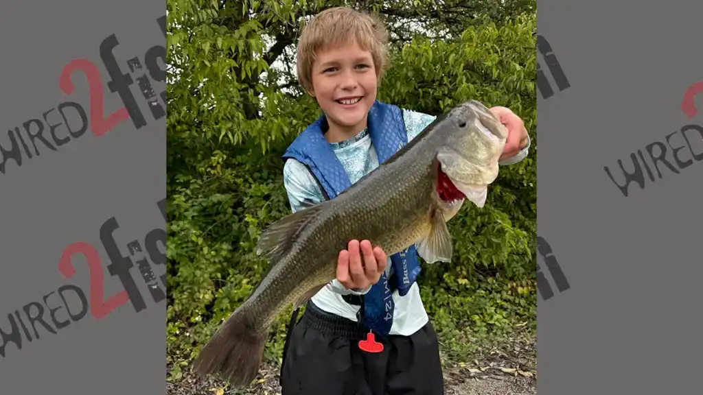 kid with bass