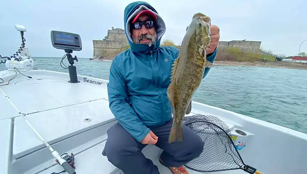 smallmouth bass Fort Niagara