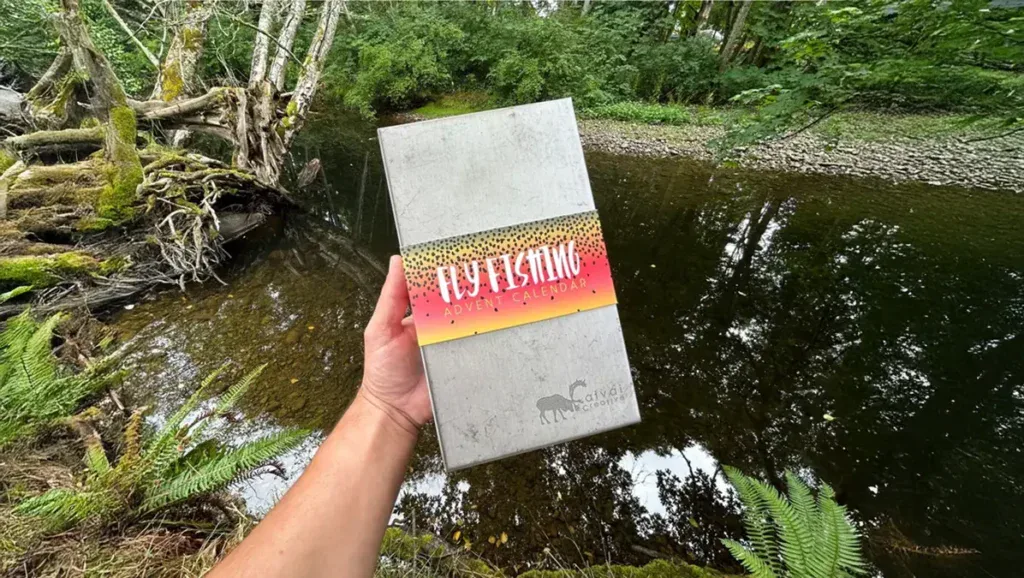 Advent Calendar For Fly Fishing Enthusiasts Featuring Hand‑tied Flies