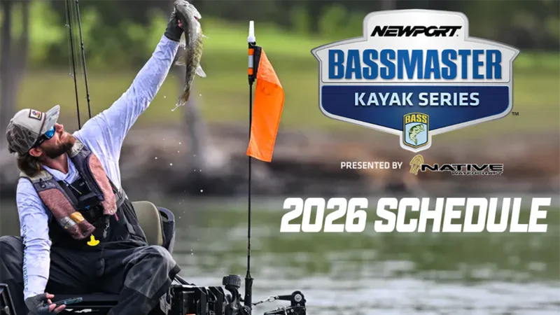 2026 Bassmaster Kayak Series Schedule