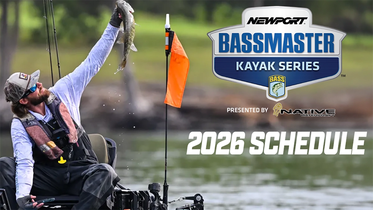 2026 Bassmaster Kayak Series Schedule