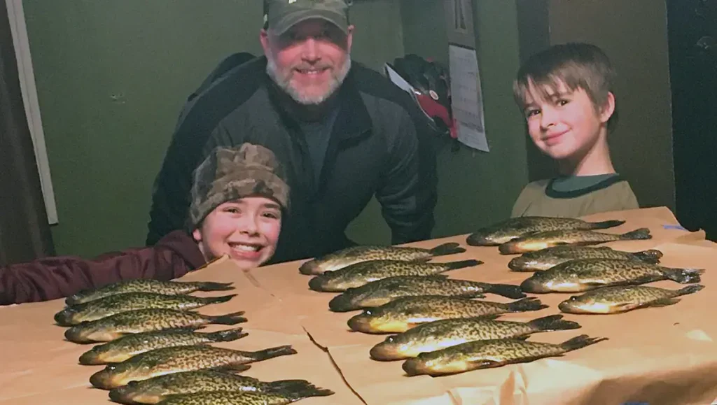 Cory Goldsworthy and crappie