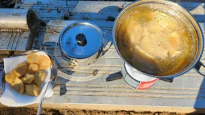 Frying Bluegill