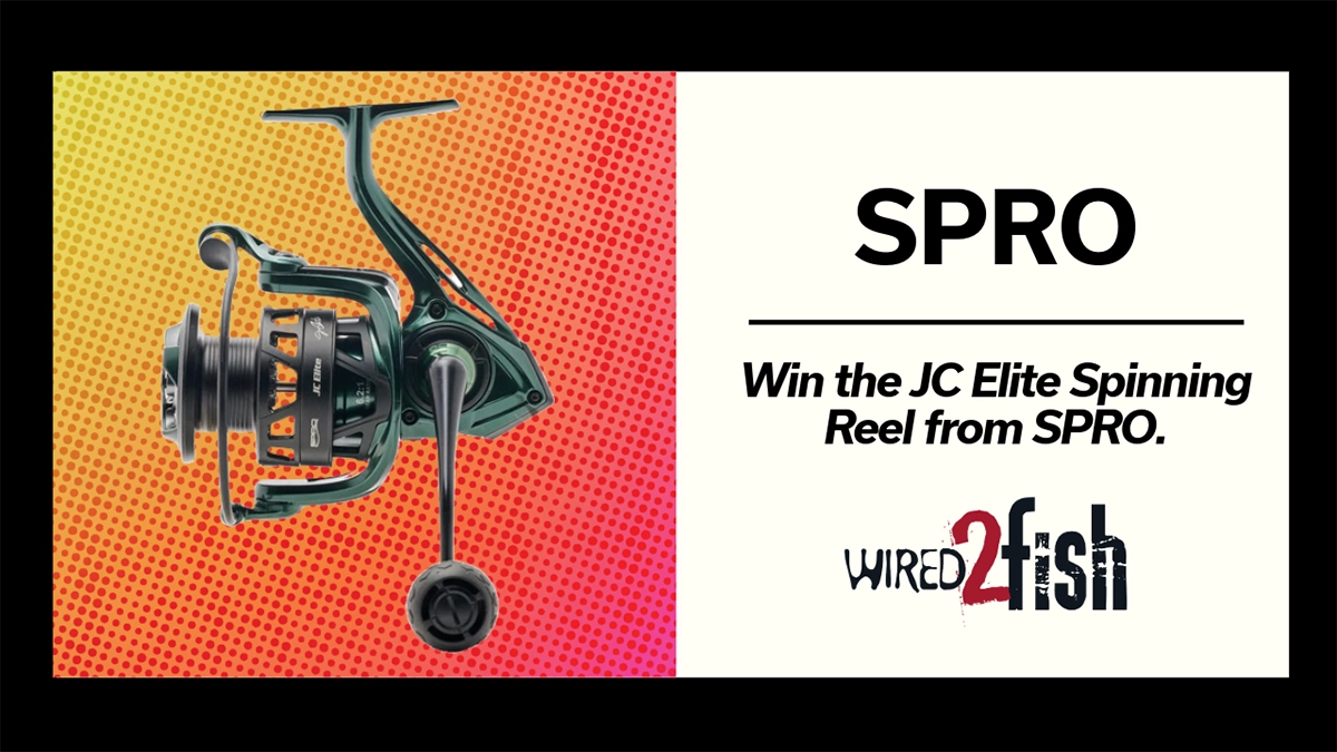 SPRO JC Elite Spinning Reel Giveaway