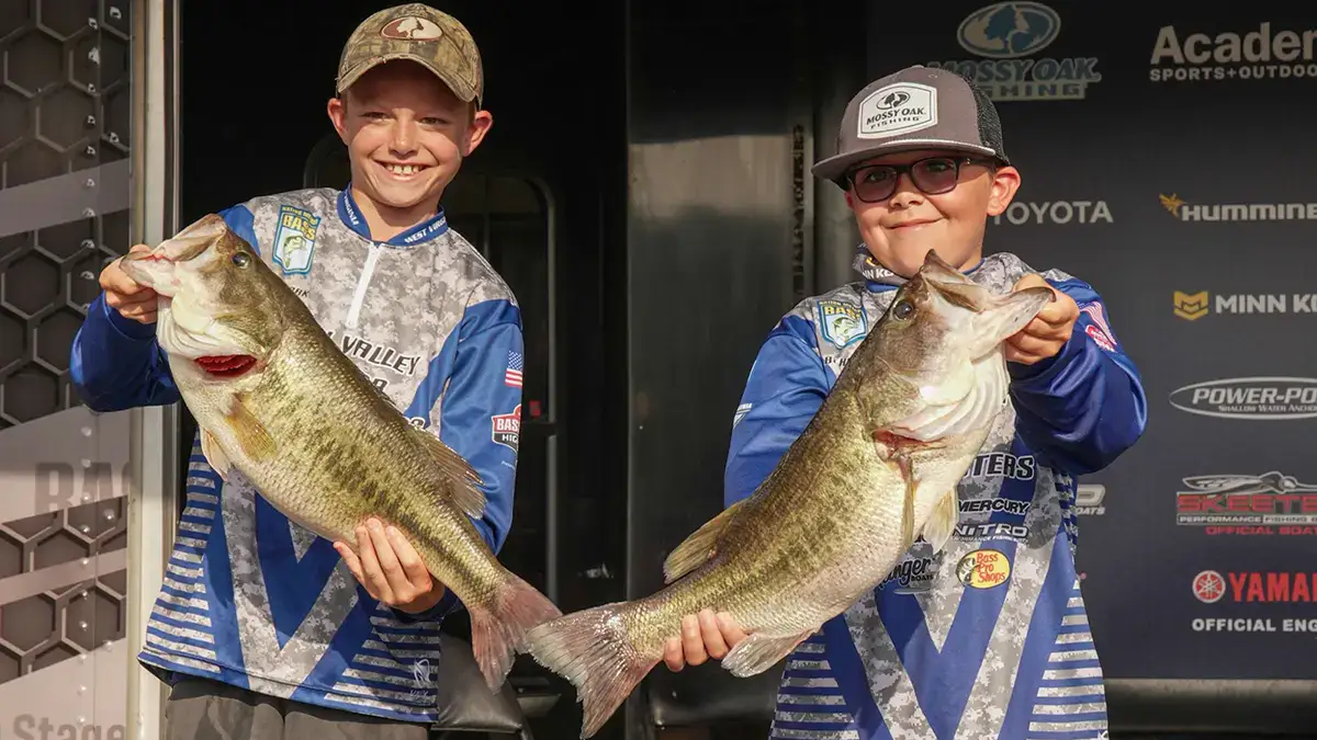 Youngest Bassmaster Junior National Champions