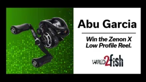 Abu Garcia Zenon X low profile bass fishing reel giveaway