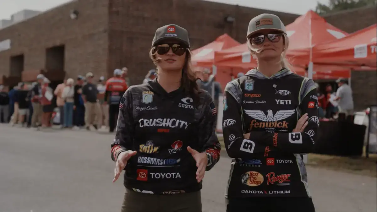 BassmastHER at the Toyota Bonus Bucks Owners Tournament