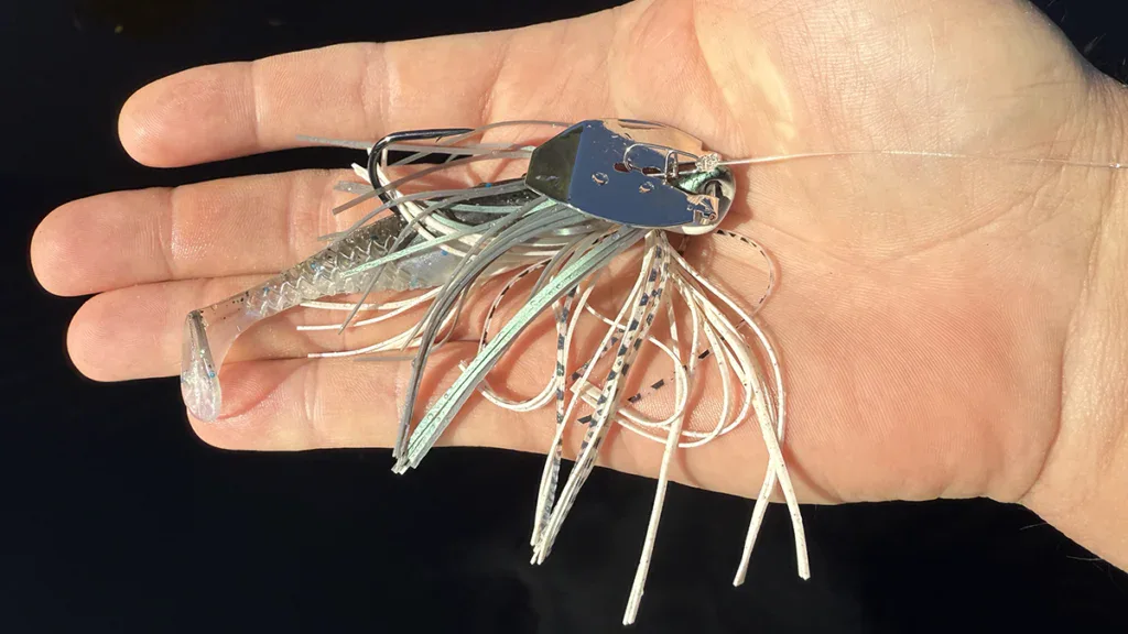 Berkley Saltwater SlobberKnocker with Berkley PowerBait Saltwater Paddlin’ PowerStinger