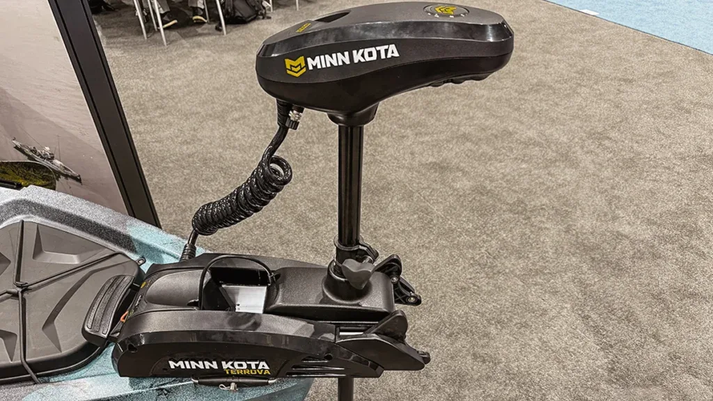 A Minn Kota Kayak Terrova motor
