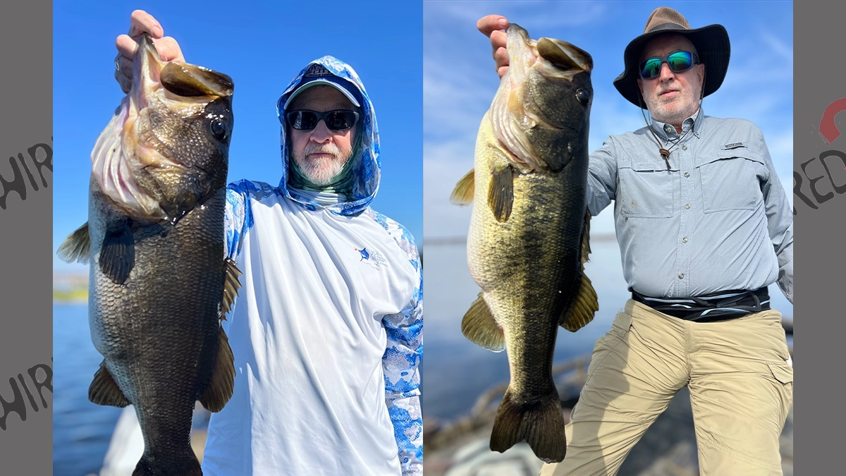 Florida Rodman Reservoir largemouth bass catches