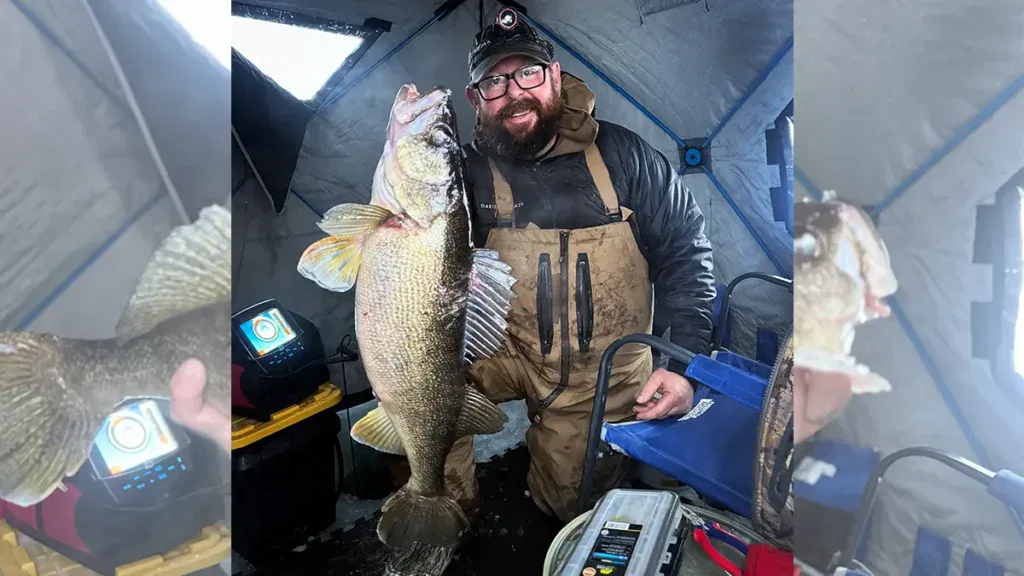 Arliss Reed and big walleye