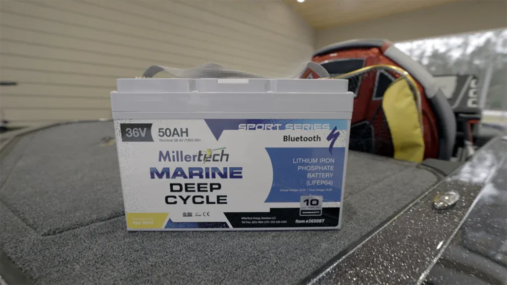 Millertech 36V 50AH Sport Series Lithium Battery w/ Bluetooth