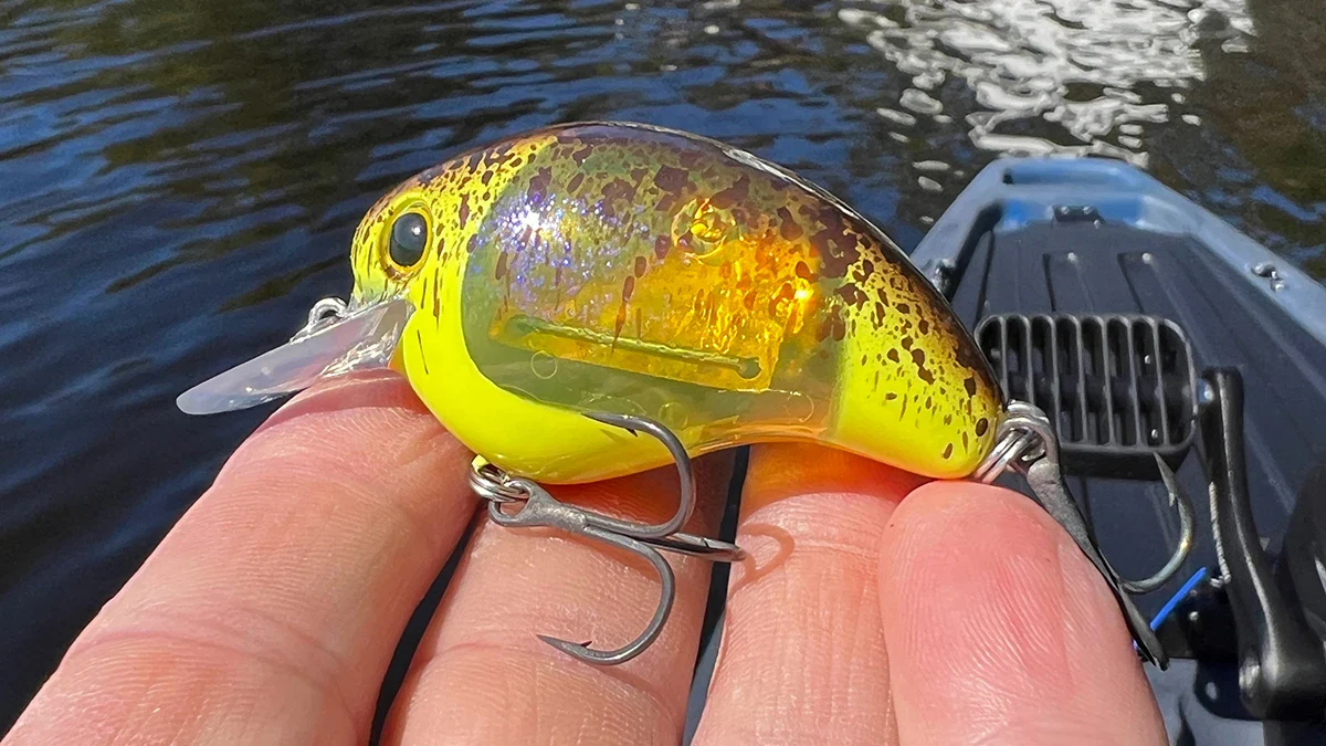 The Shimano World Rush Flash Boost Squarebill Crankbait