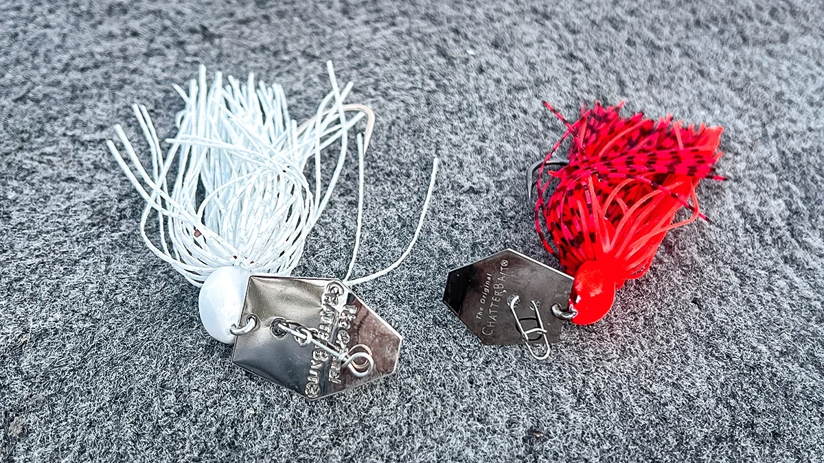 Two chatterbaits for February bass fishing