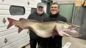 Possible Record Muskie Caught On New Jersey Ice