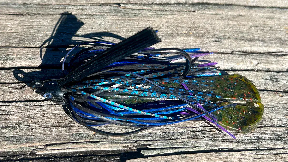 A swim jig is also a great offering in March, especially in lakes with vegetation.