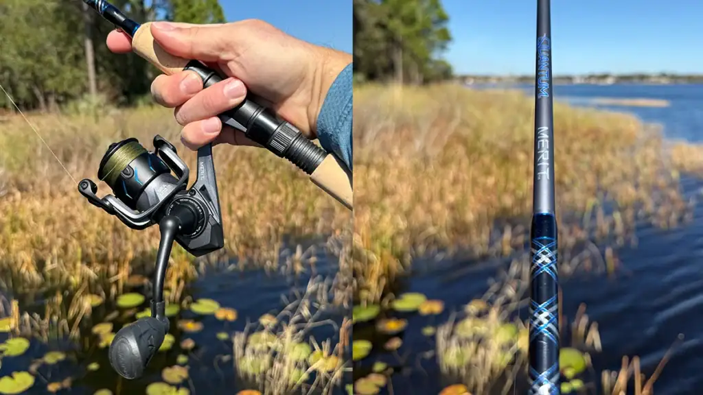 Quantum Merit spinning rod and reel combo