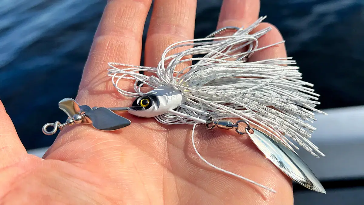 The D&M Custom Baits Chopper Swim Jig.