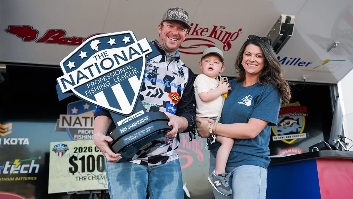 Epic Baits 2026 NPFL Championship winner Patrick Walters