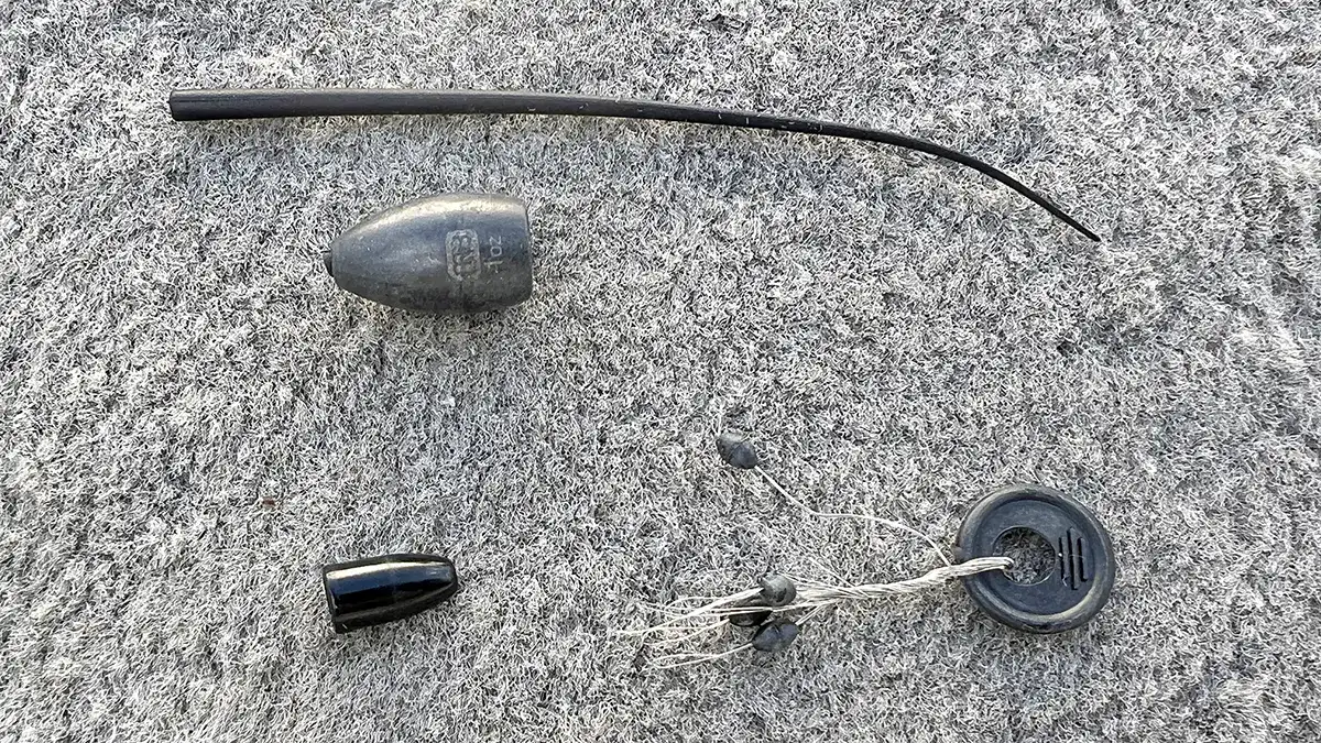 Using bobber stoppers, pegs, and bait keepers can help you get more longevity from your soft plastics.