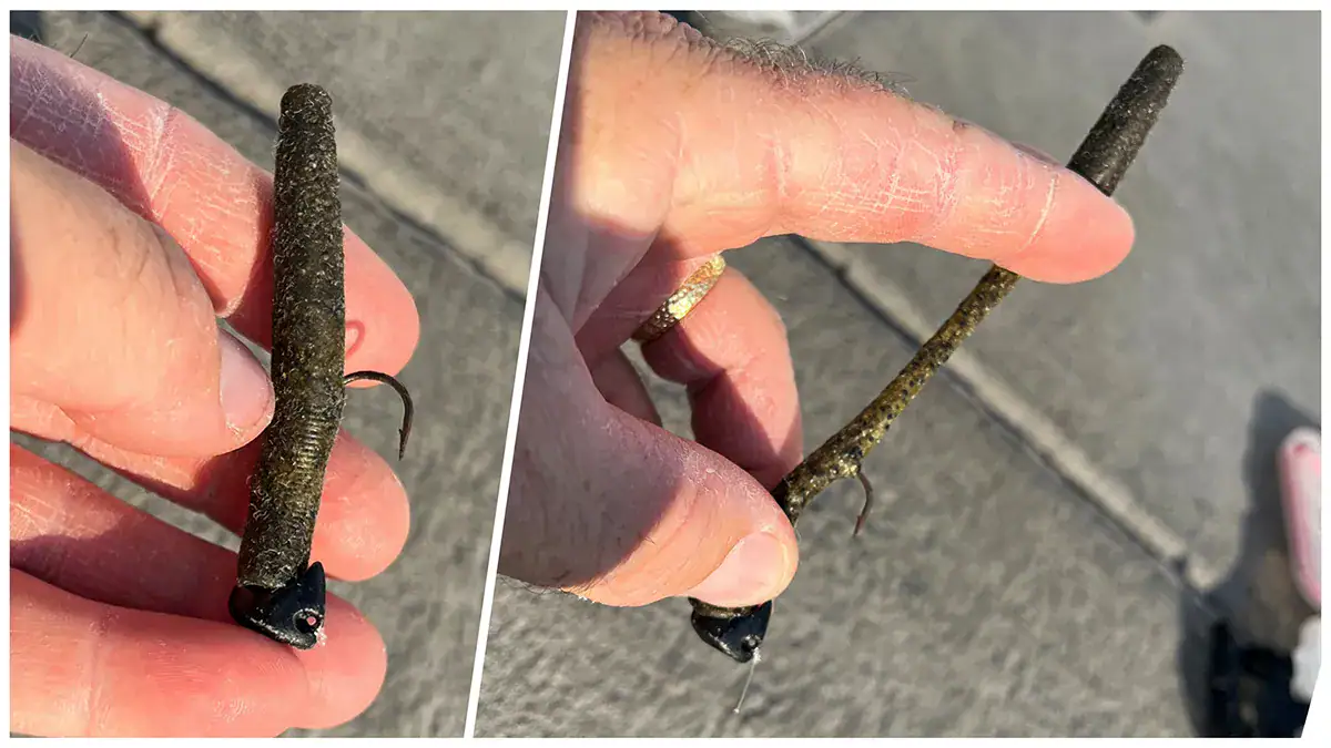 Bait made from a different type of material entirely, like the extremely stretchy and durable soft plastics some companies are using, can yield a product that easily outlasts traditional soft plastics.