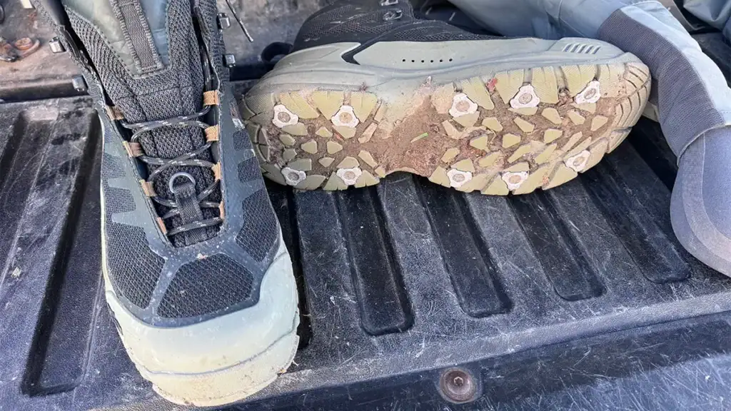 CrossCurrent Wading Boot after use