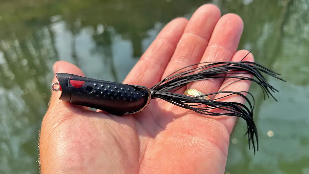 What Lures We're Throwing in May 2026: the G-Ratt Popping Frog