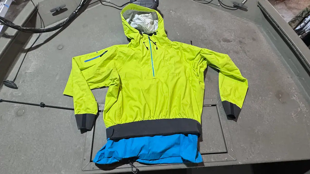 Best for Kayak Fishing: NRS Riptide Paddling Jacket.