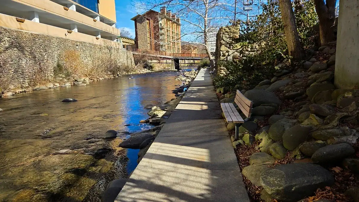 Gatlinburg's fishing spots include access points along River Road.