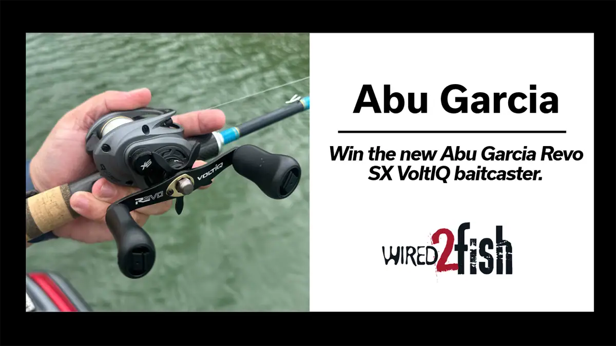 Abu Garcia Revo SX VoltIQ giveaway
