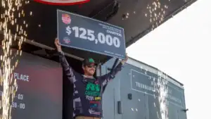 Lew’s and Strike King-Sponsored Angler Tops the Field with 56 Pounds with 24 Scorable Bass