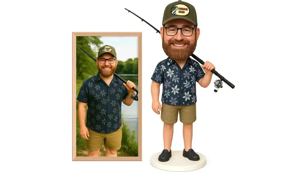 Custom Fishing Bobblehead