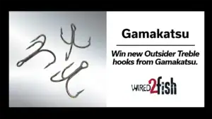 Gamakatsu Outsider Treble Hook Wired2fish Giveaway