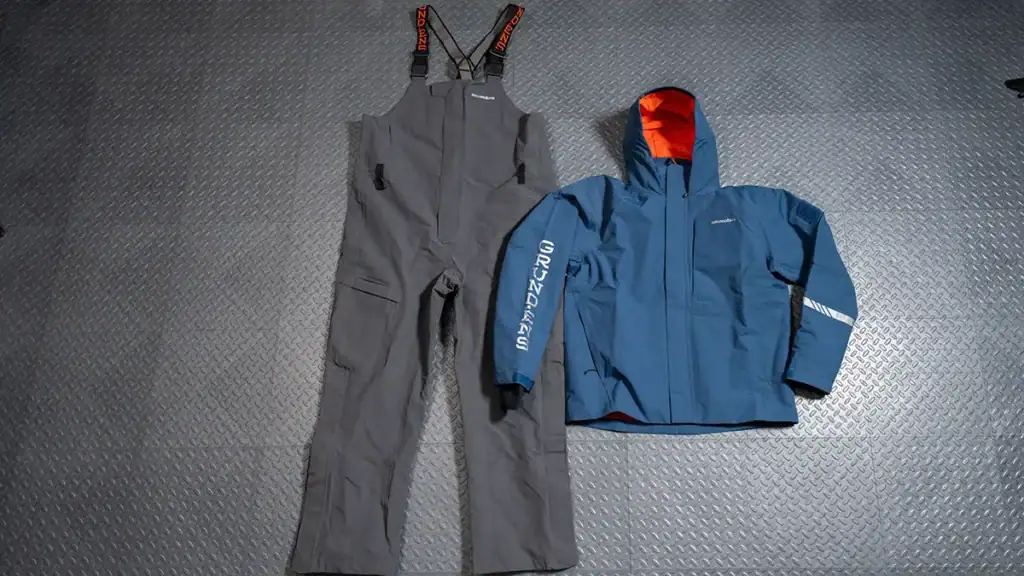 Grundens Transmit Jacket and Bibs