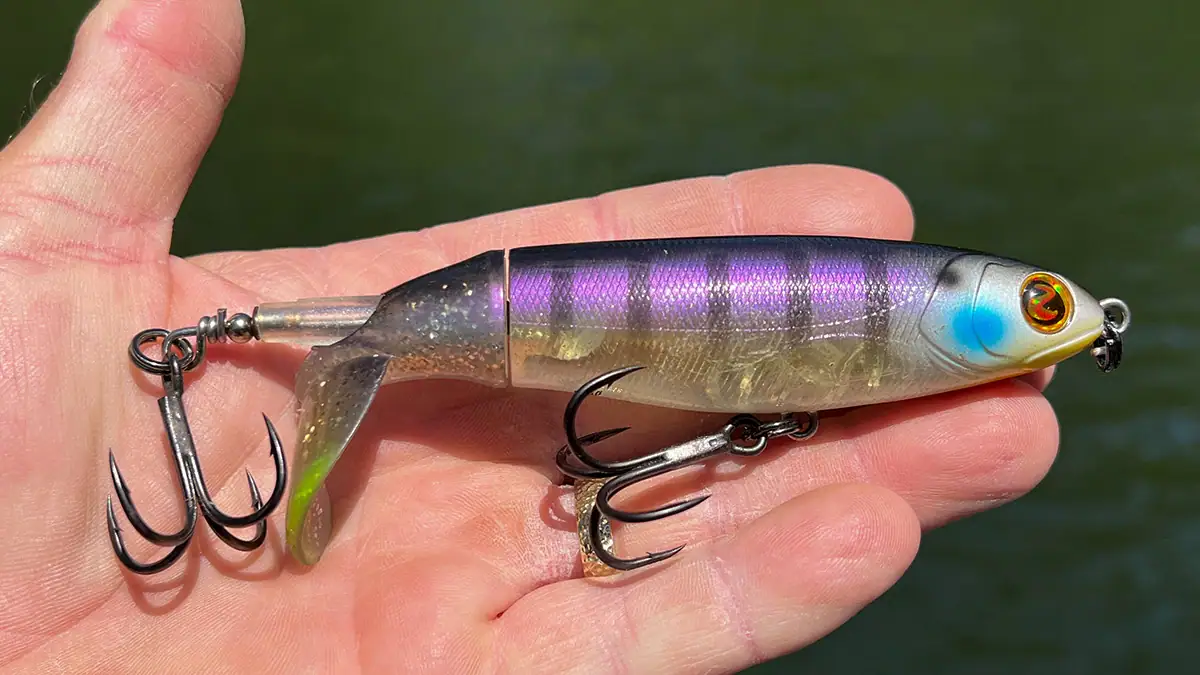 What Lures We're Throwing in June 2026: The Whopper Plopper.