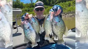 Rick Dykstra knows that May can produce big crappies on Kansas reservoirs such as Tuttle Creek, located in Manhattan.
