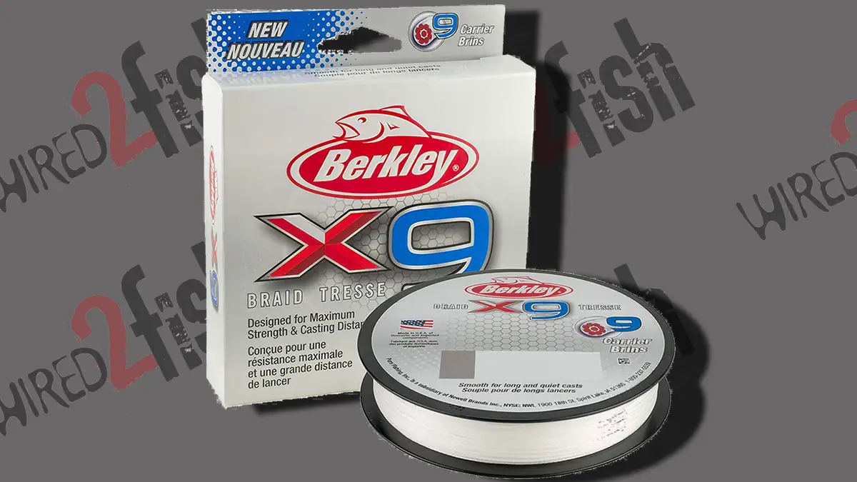 Berkley x9 Braid Fishing Line.