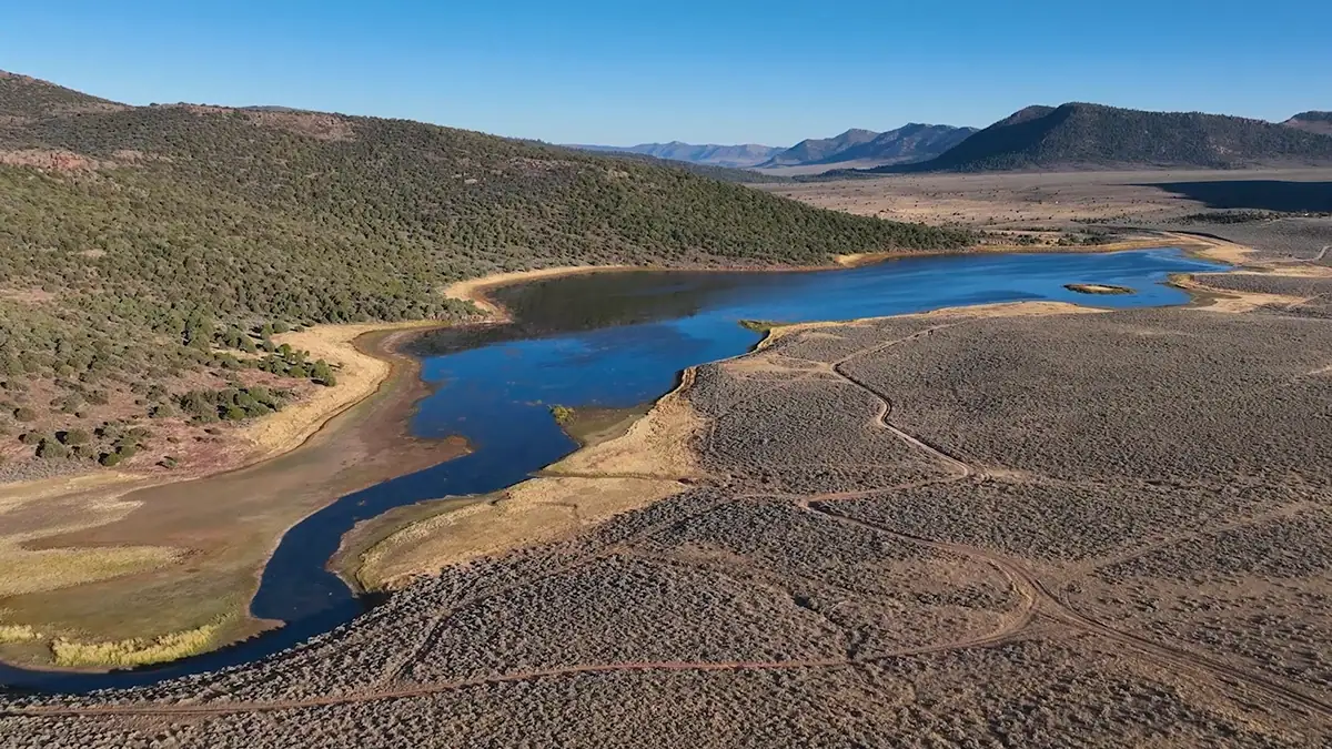 The Crouse Reservoir in Utah.