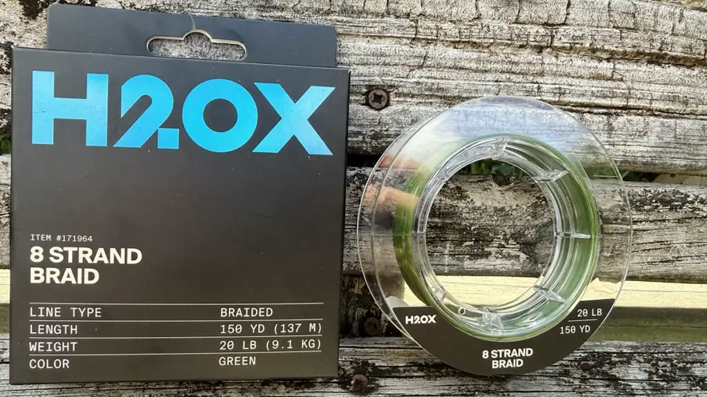 H20X 8 strand braided line