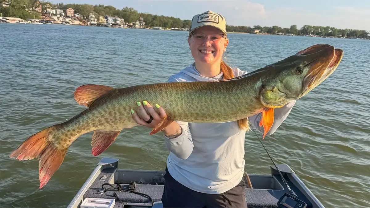 Scientific management produces good muskie.