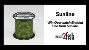 The Sunline Overwatch Braided Line giveaway.