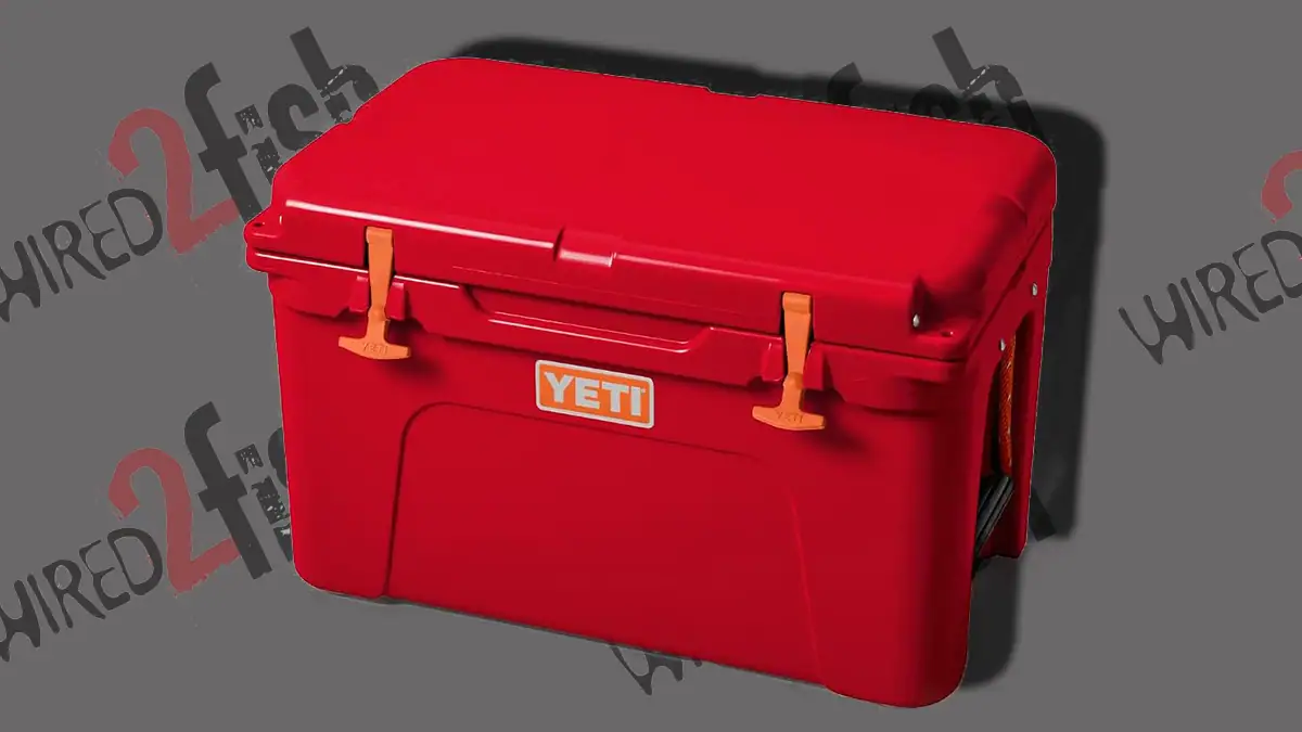 Red YETI Limited Edition Tundra 45 Cooler.