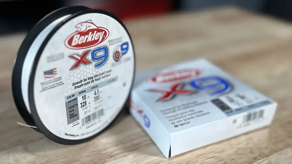 Berkley X9 braided line