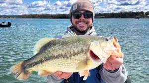 A catch that might just be credited to an angler's lucky charms and superstitious pre-fishing rituals.