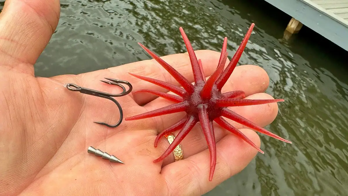 What lures we're throwing this July: the Berkley Moeba.